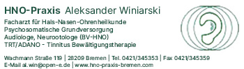 Logo der HNO-Praxis-Winiarski