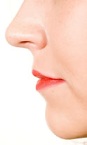 Bild einer Nase im Profil